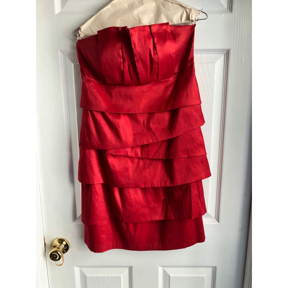 Max & Cleo Red Cocktail Dress, Size 12